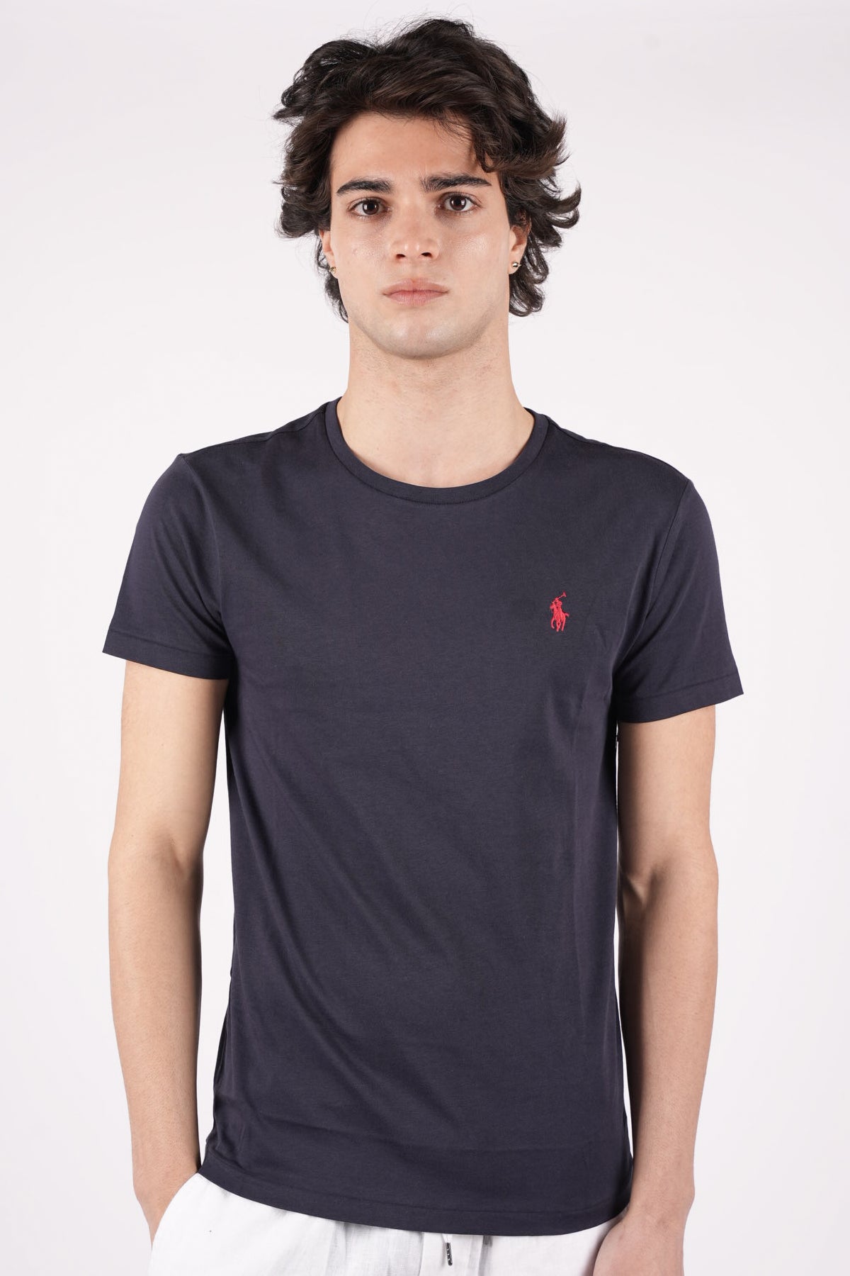 T-shirt con logo 710680785 004 POLO RALPH LAUREN 