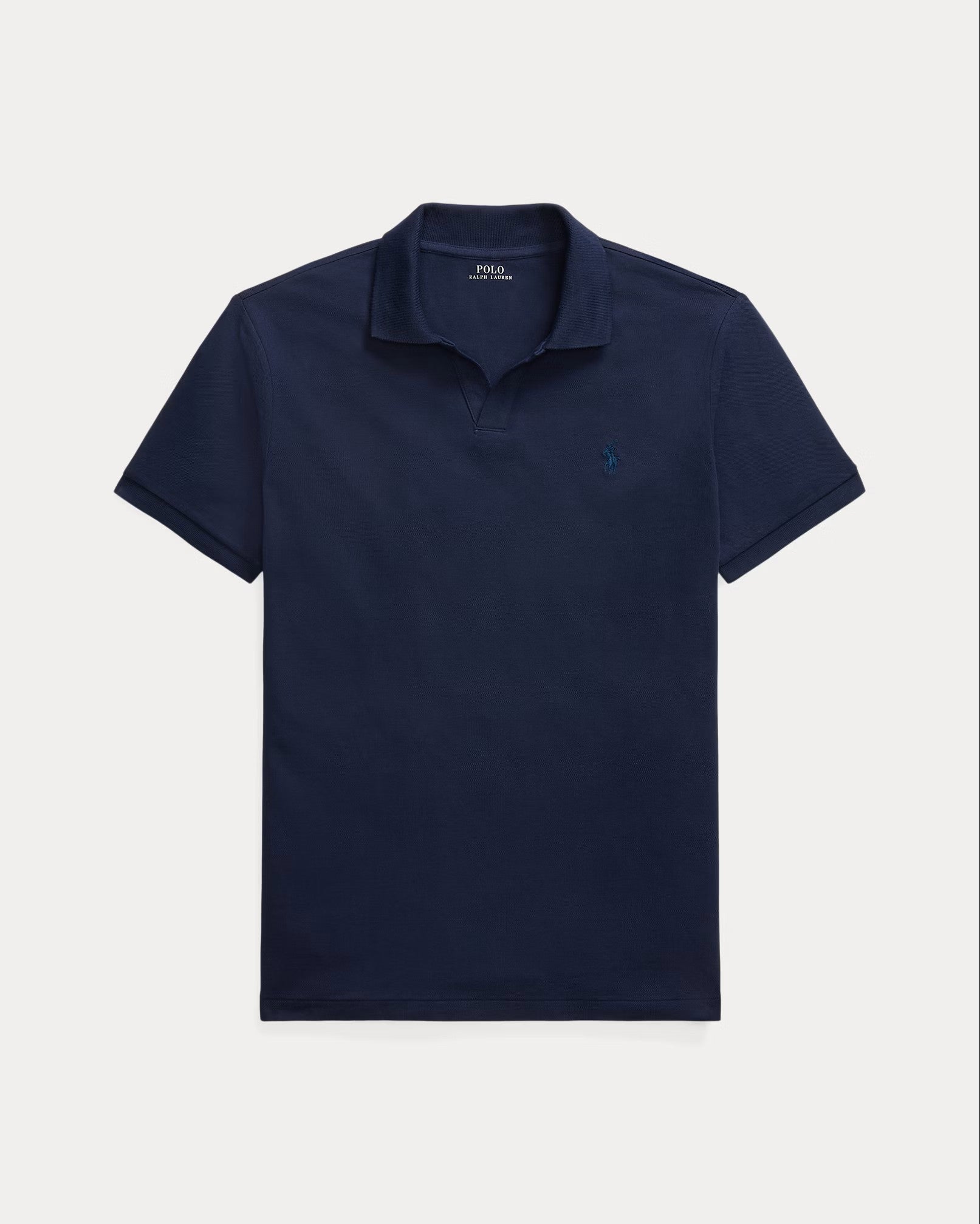 Polo in piqué stretch Custom Slim-Fit 710968951 001 POLO RALPH LAUREN 