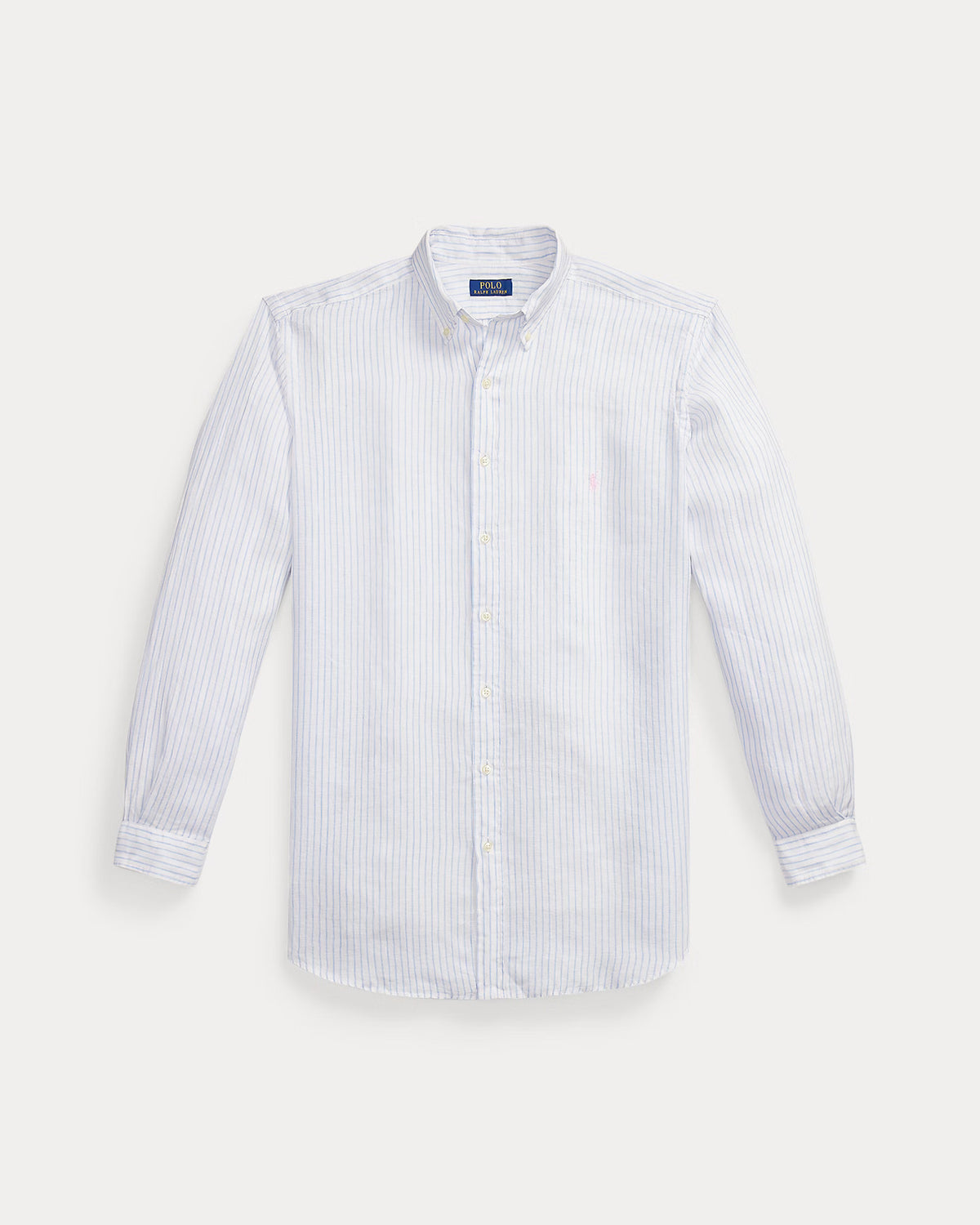 Camicia in lino a righe 710B15594 004 POLO RALPH LAUREN 