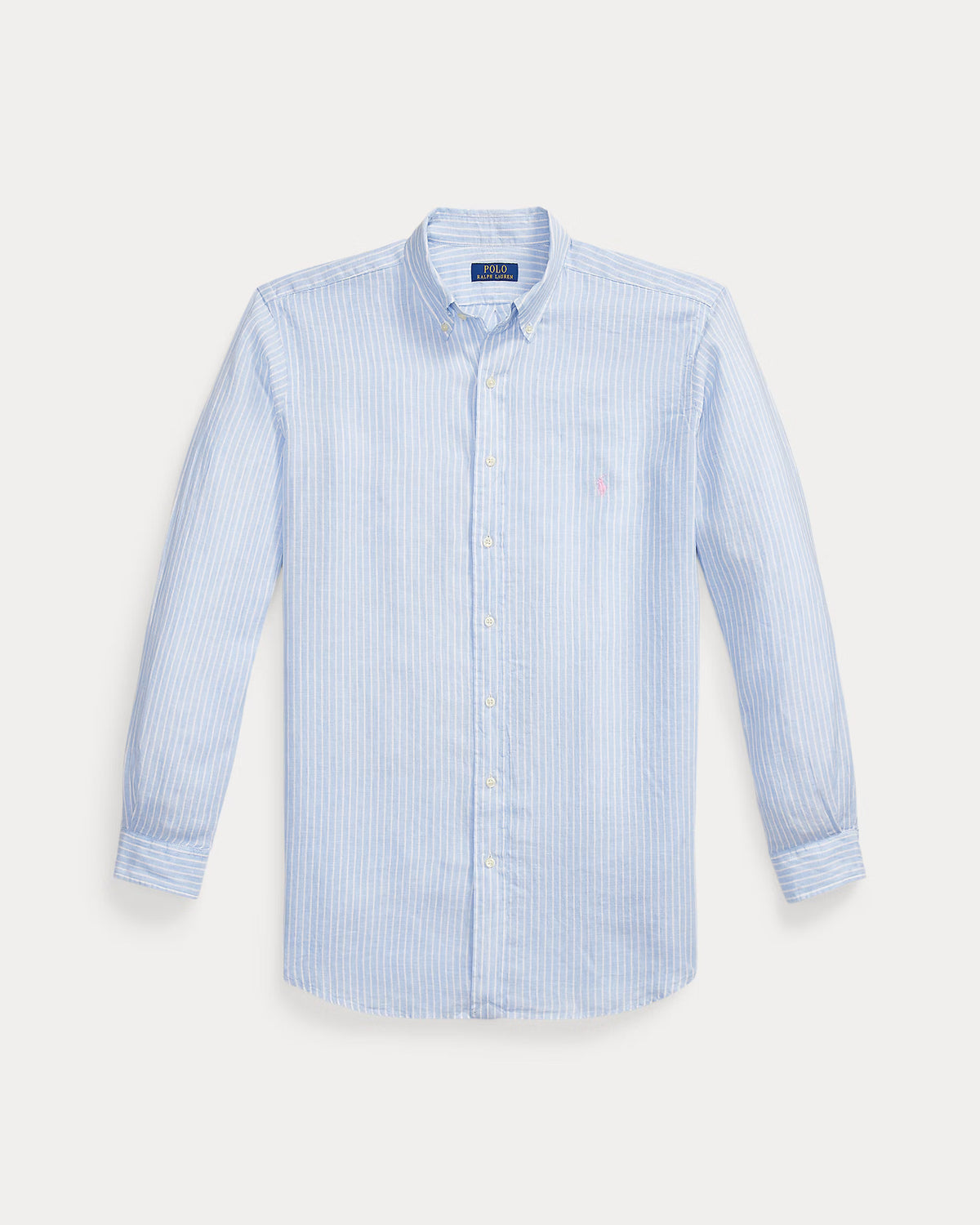 Camicia in lino a righe 710B15594 005 POLO RALPH LAUREN 