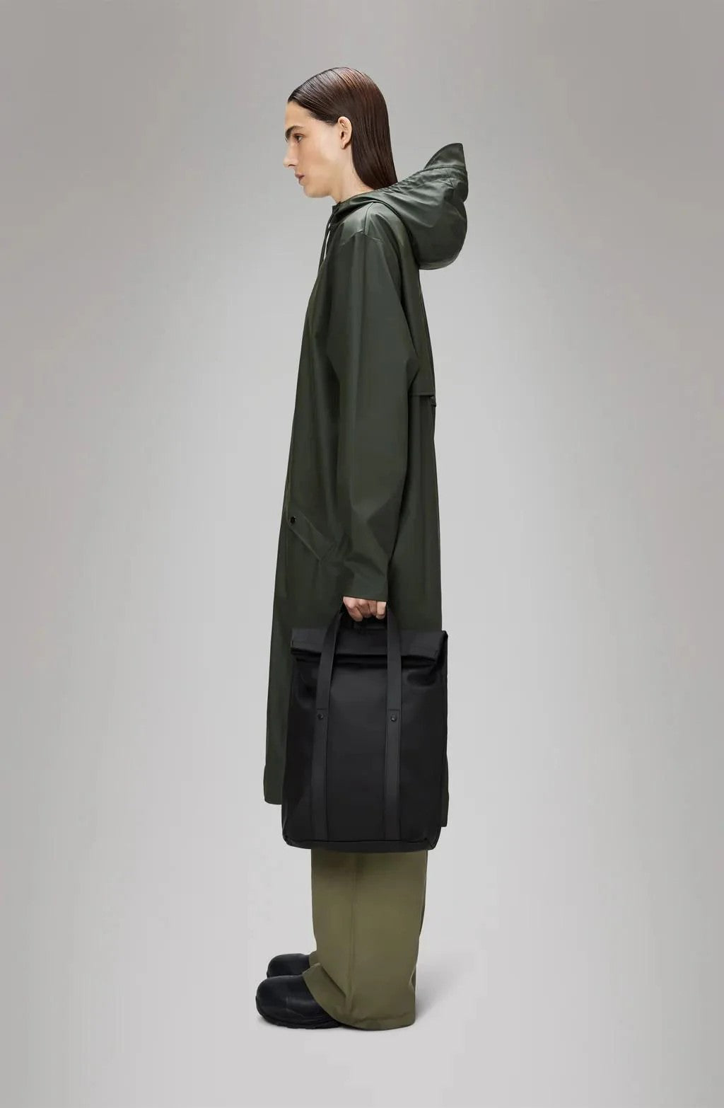 2 Way tote backpack mini RA12780 BLA RAINS 