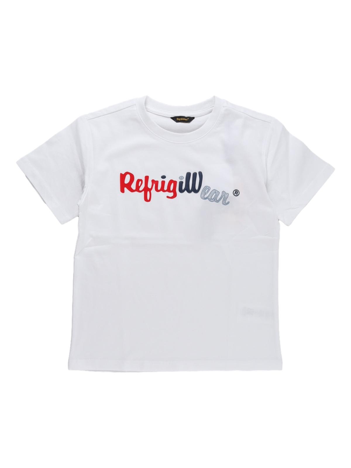 T-shirt girocollo con logo RB2016TS26 RE011 REFRIGIWEAR 