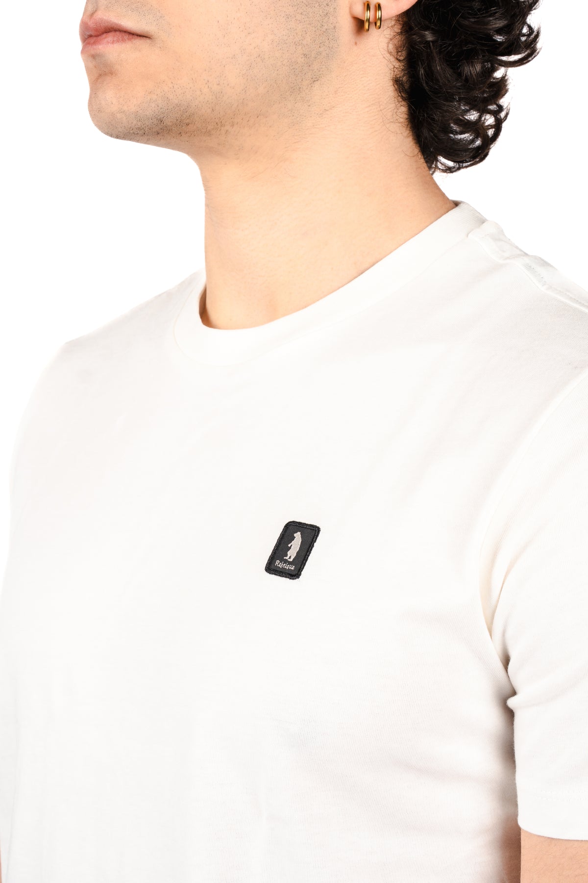 T-shirt girocollo R4514M261 CHALK REFRIGUE 