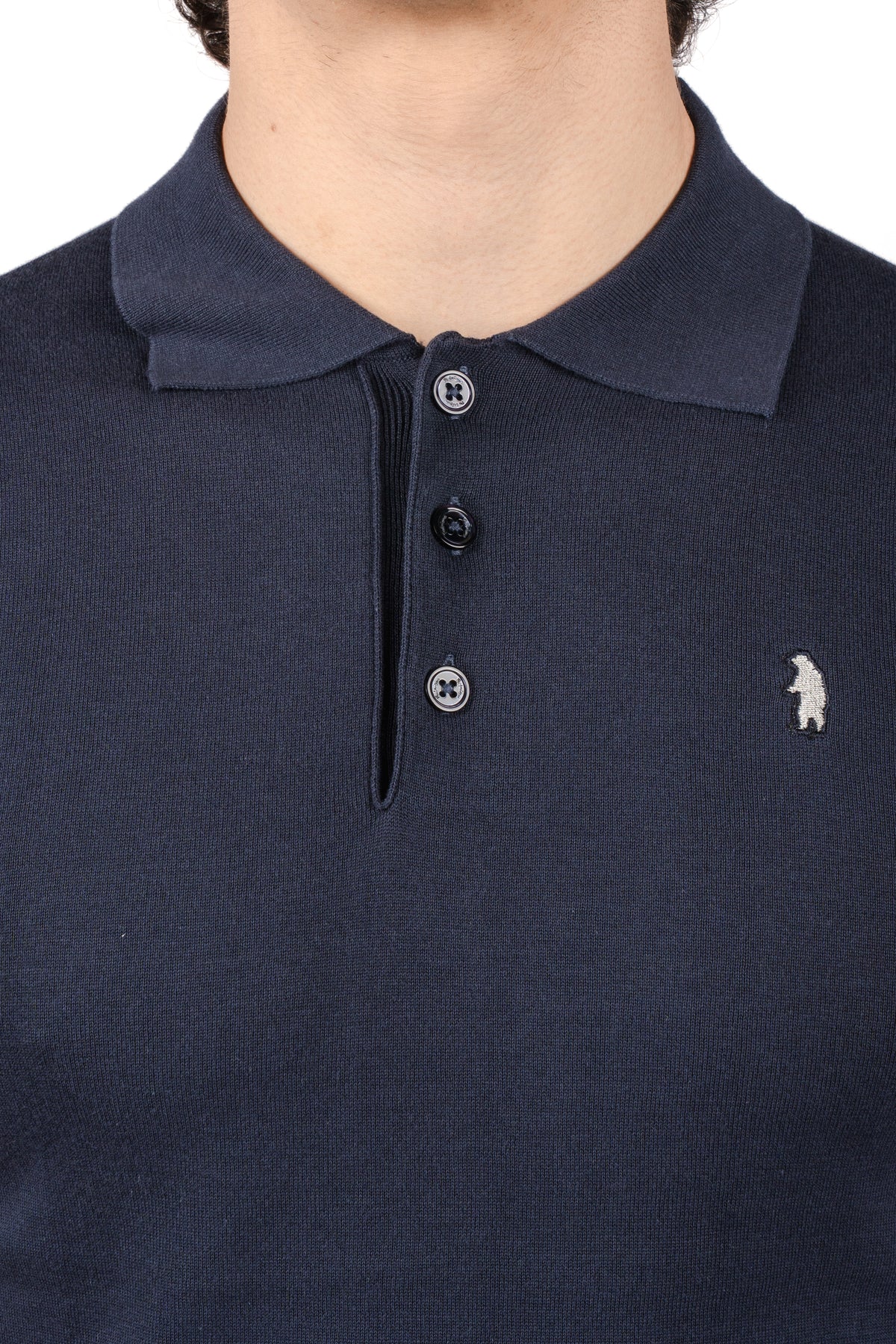Polo knit R5010M261 INK REFRIGUE 
