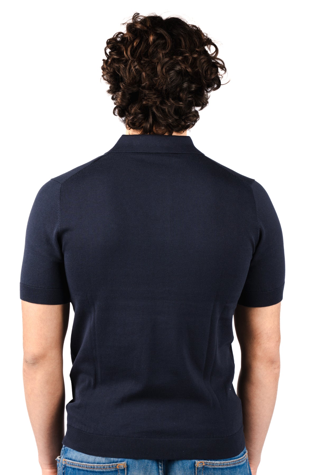 Polo knit R5010M261 INK REFRIGUE 