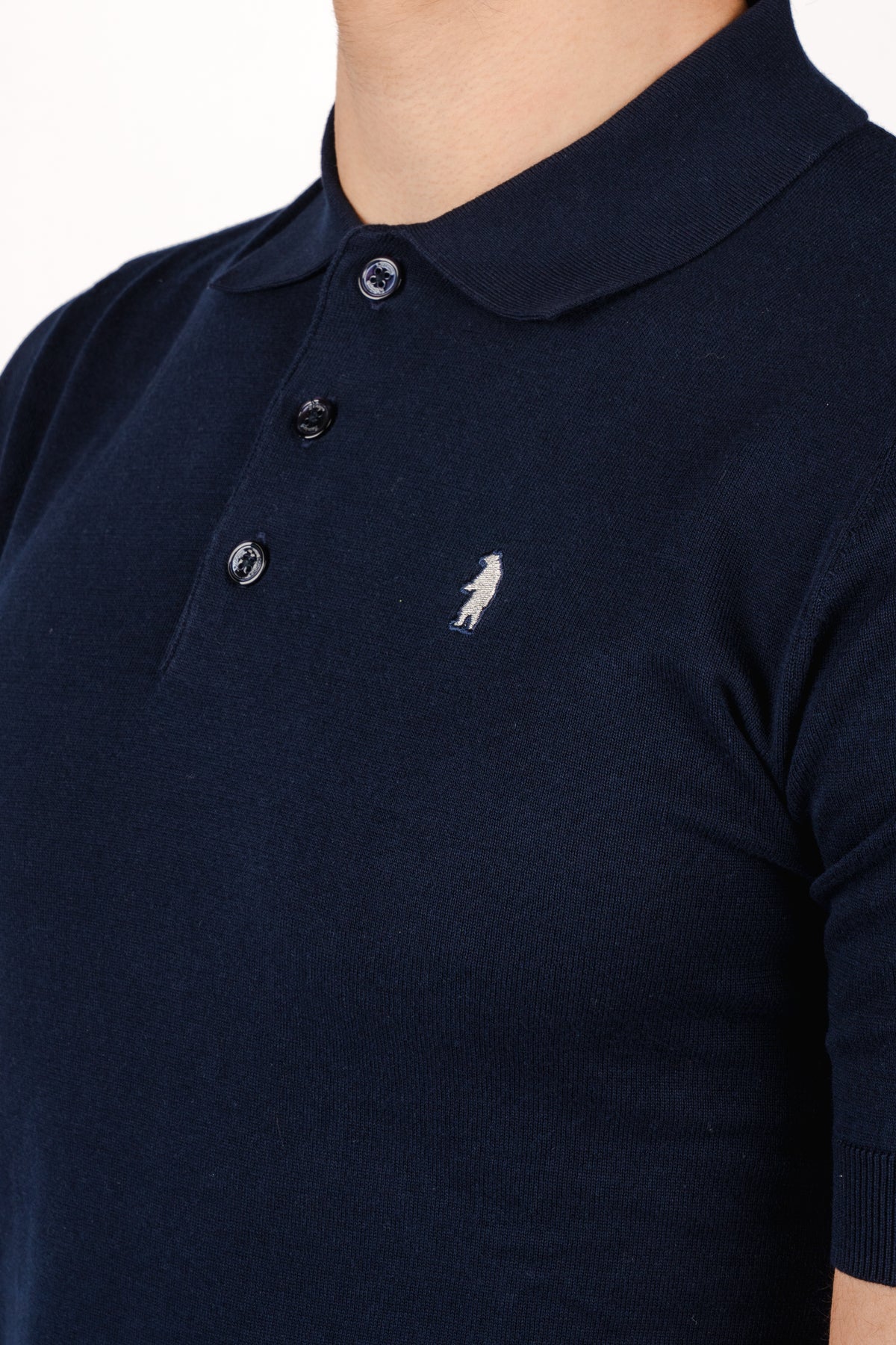Polo knit R5010M261 NAVY REFRIGUE 