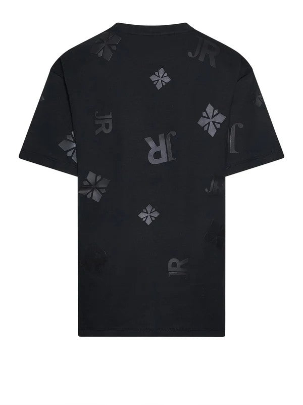 T-shirt nera RBP26041TS BLACK RICHMOND 