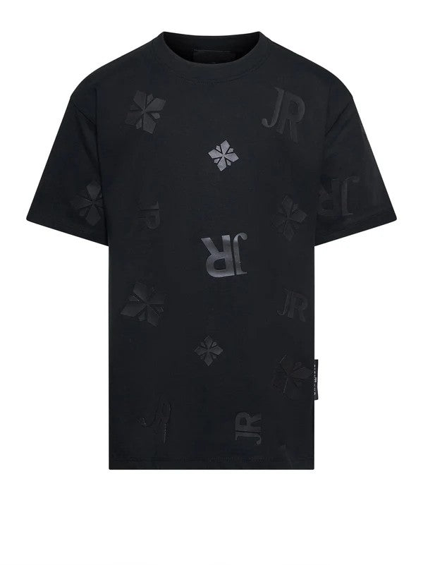 T-shirt nera RBP26041TS BLACK RICHMOND 