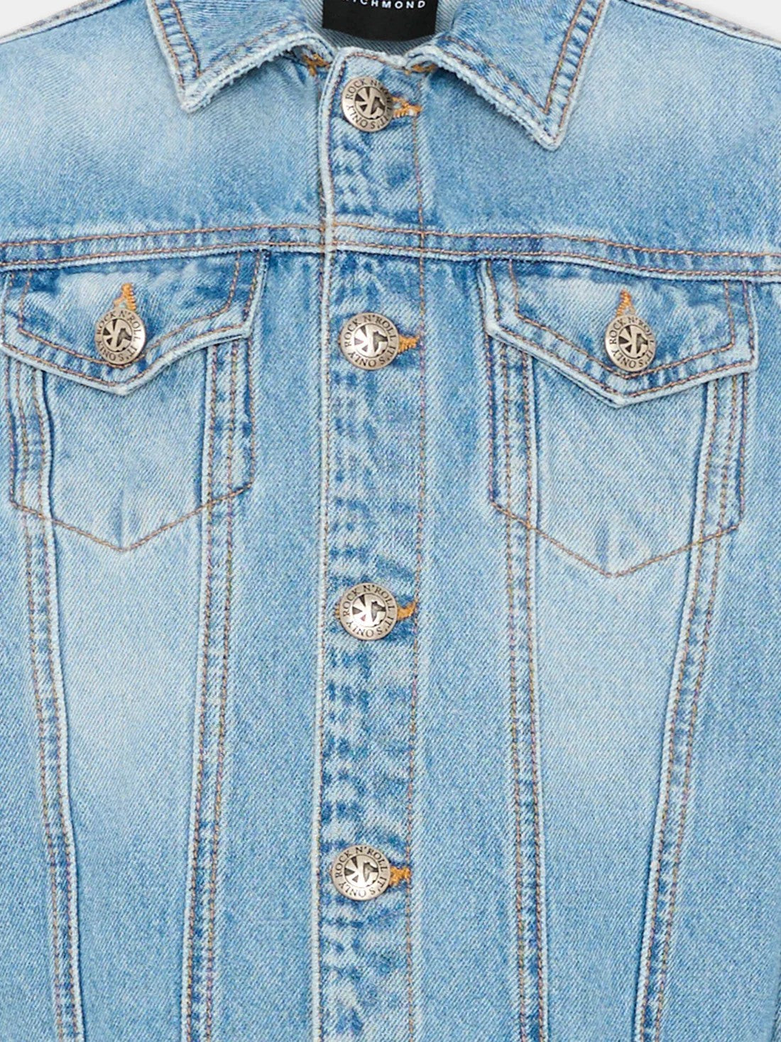 Giubbotto di jeans RBP26050GB DBLUELIGHT RICHMOND 