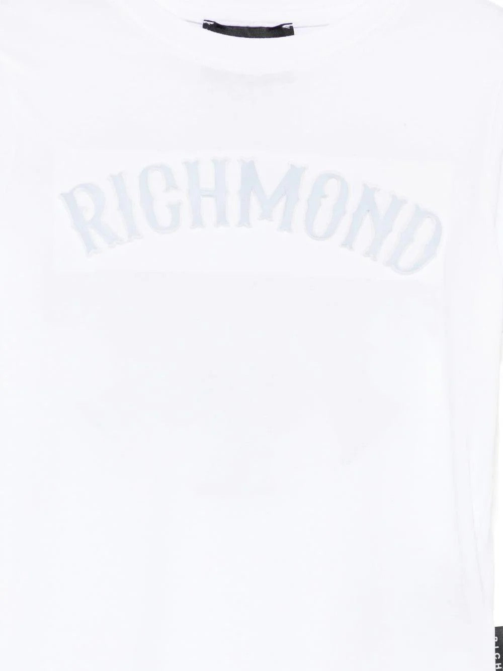 T-shirt con dettaglio logo RBP26077TS WHITE RICHMOND 