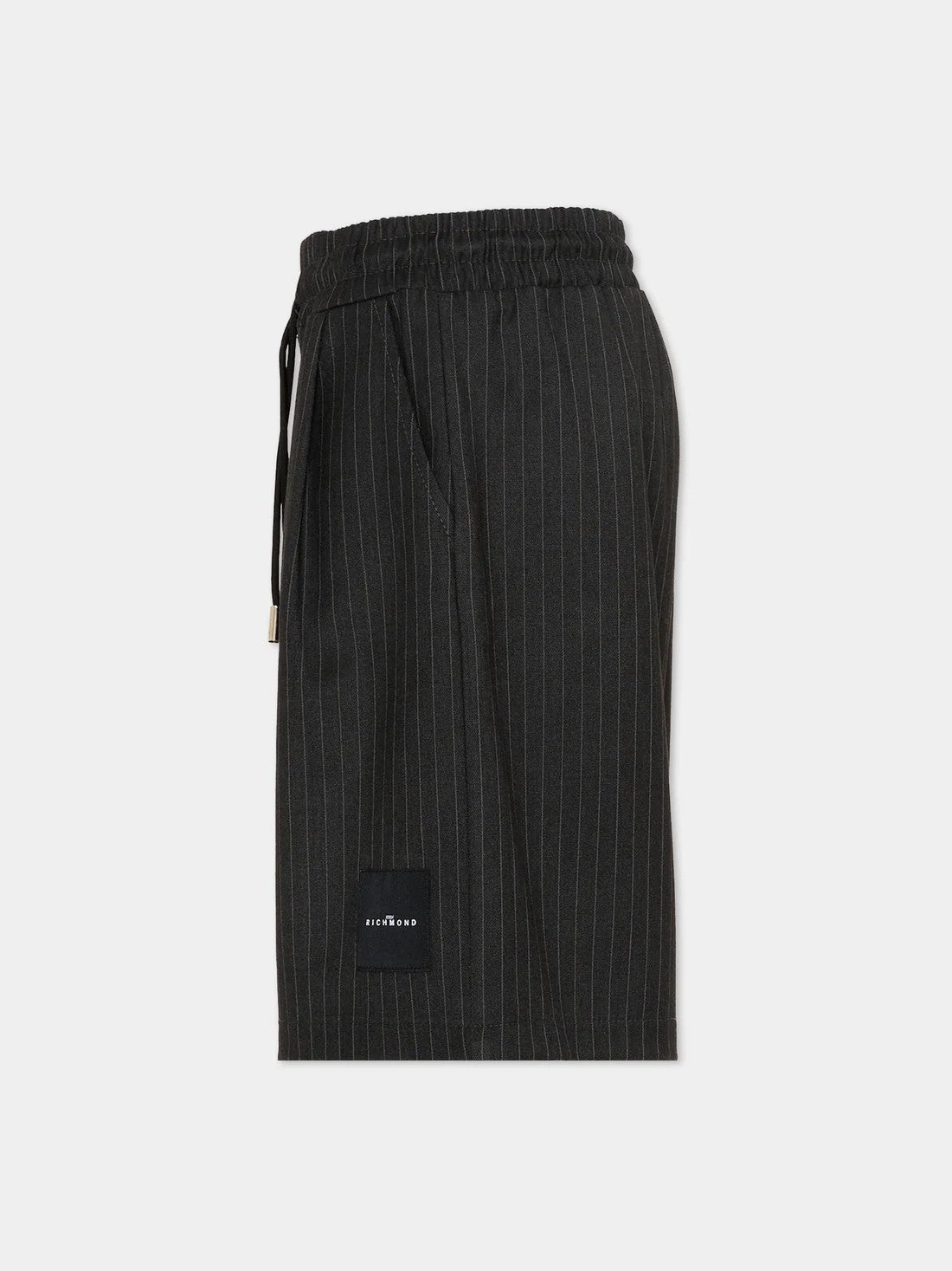 Shorts eleganti grigi gessati RBP26082BE GREYDARK RICHMOND 
