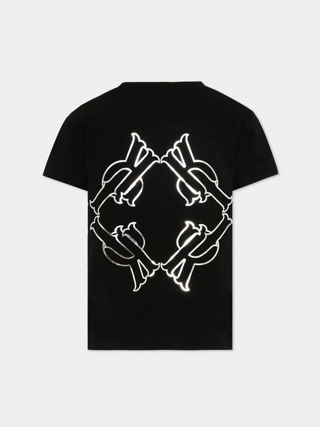 T-Shirt nera con logo RBP26108TS BLACK RICHMOND 