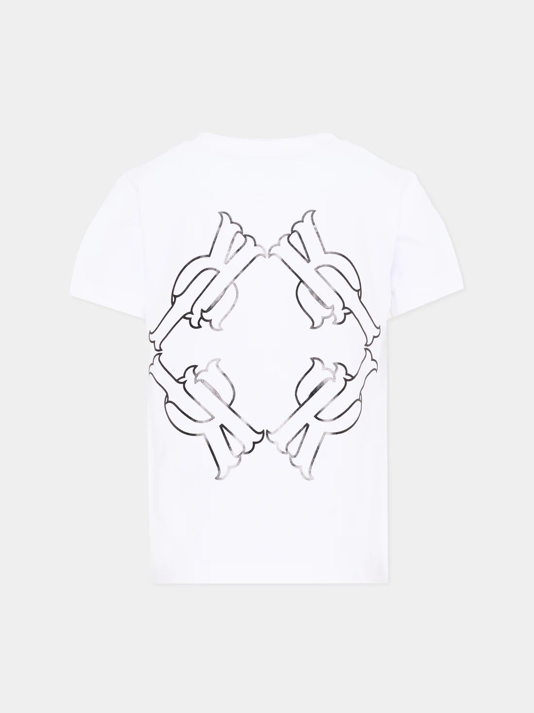 T-shirt con logo RBP26108TS WHITE RICHMOND 