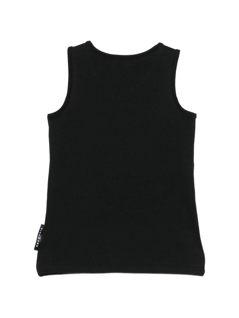Canotta con dettaglio logo RGP26004CN BLACK RICHMOND 