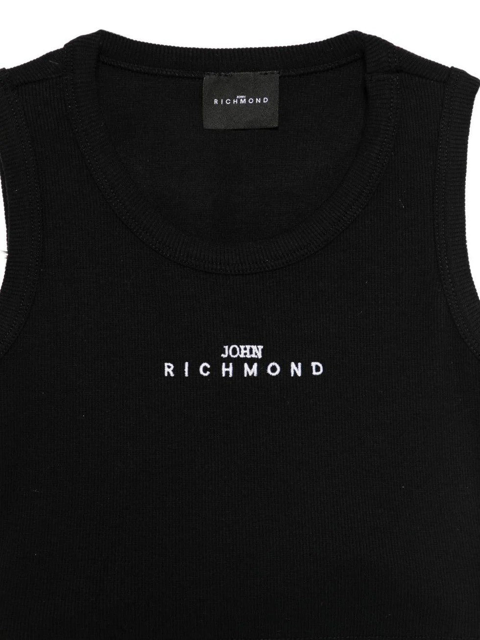 T-shirt senza maniche RGP26172CN BLACK RICHMOND 