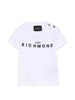 Newborn T-shirt with logo detail