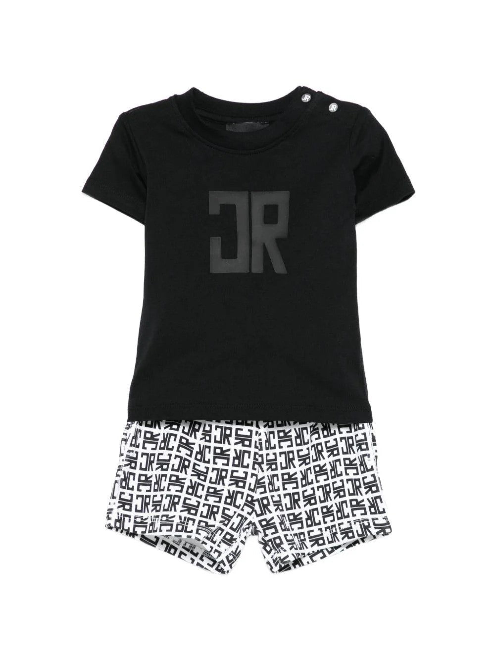 Completo con dettaglio logo RIP26023CJ BLACK RICHMOND 