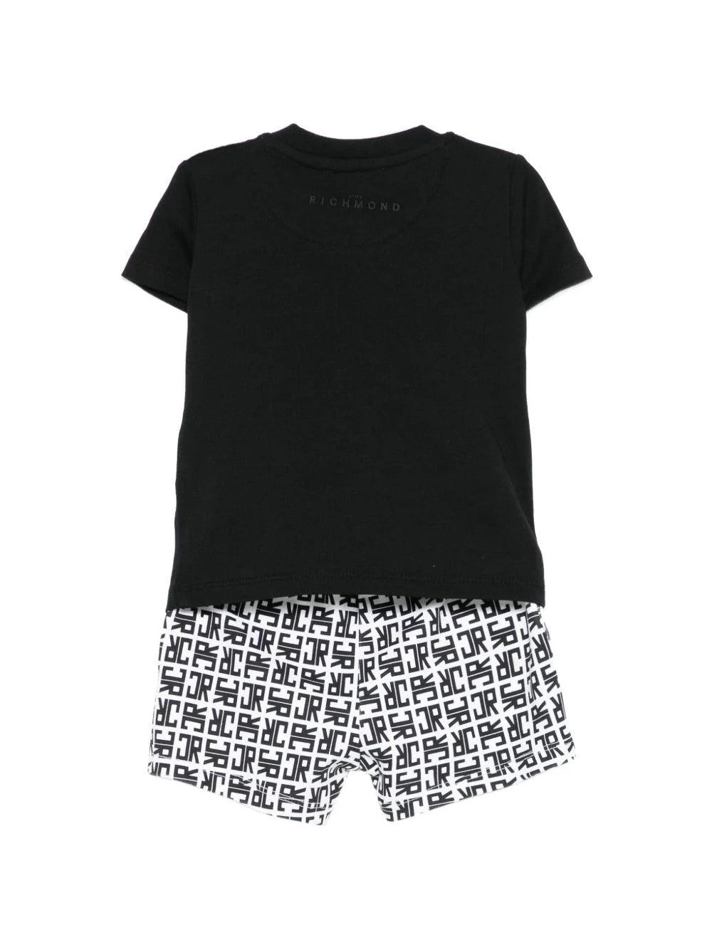 Completo con dettaglio logo RIP26023CJ BLACK RICHMOND 