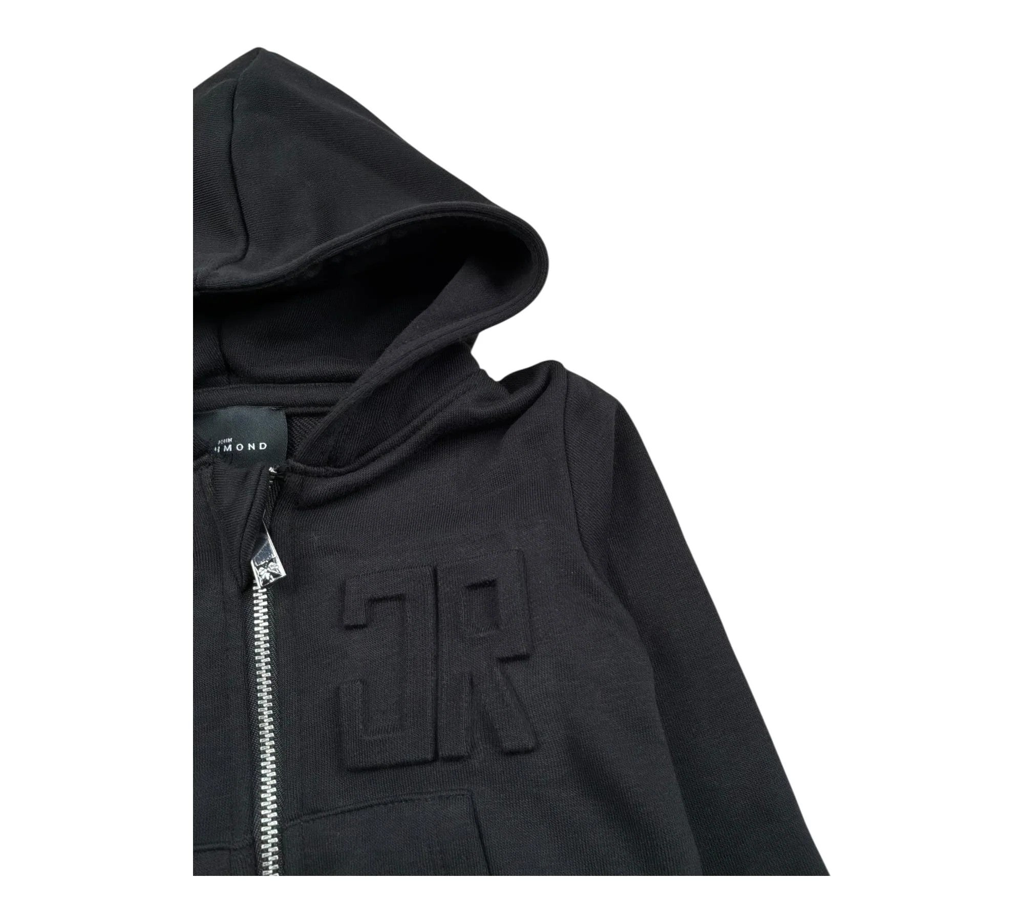 Felpa con zip e cappuccio RIP26027FE BLACK RICHMOND 