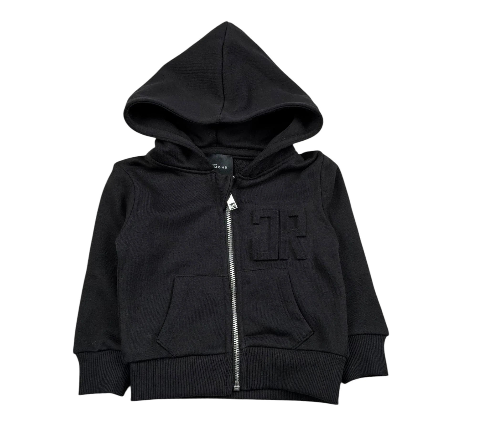 Felpa con zip e cappuccio RIP26027FE BLACK RICHMOND 