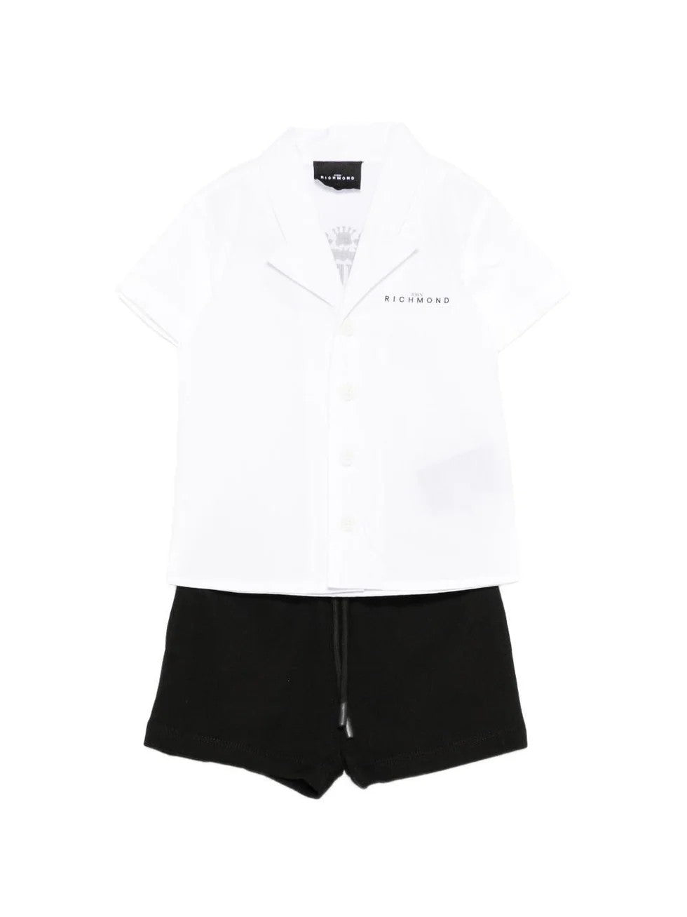 Completo con logo sul retro RIP26076CE WHITE RICHMOND 