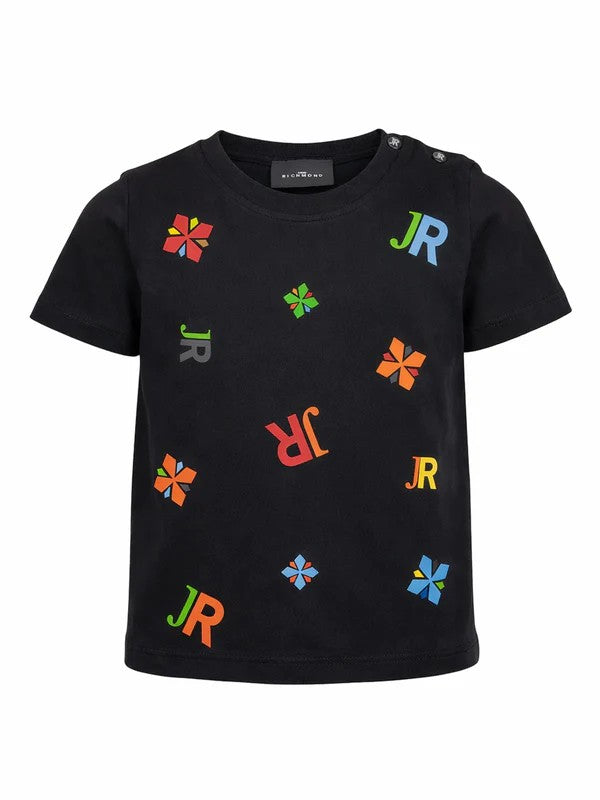 T-shirt nera RIP26119TS BLACK RICHMOND 