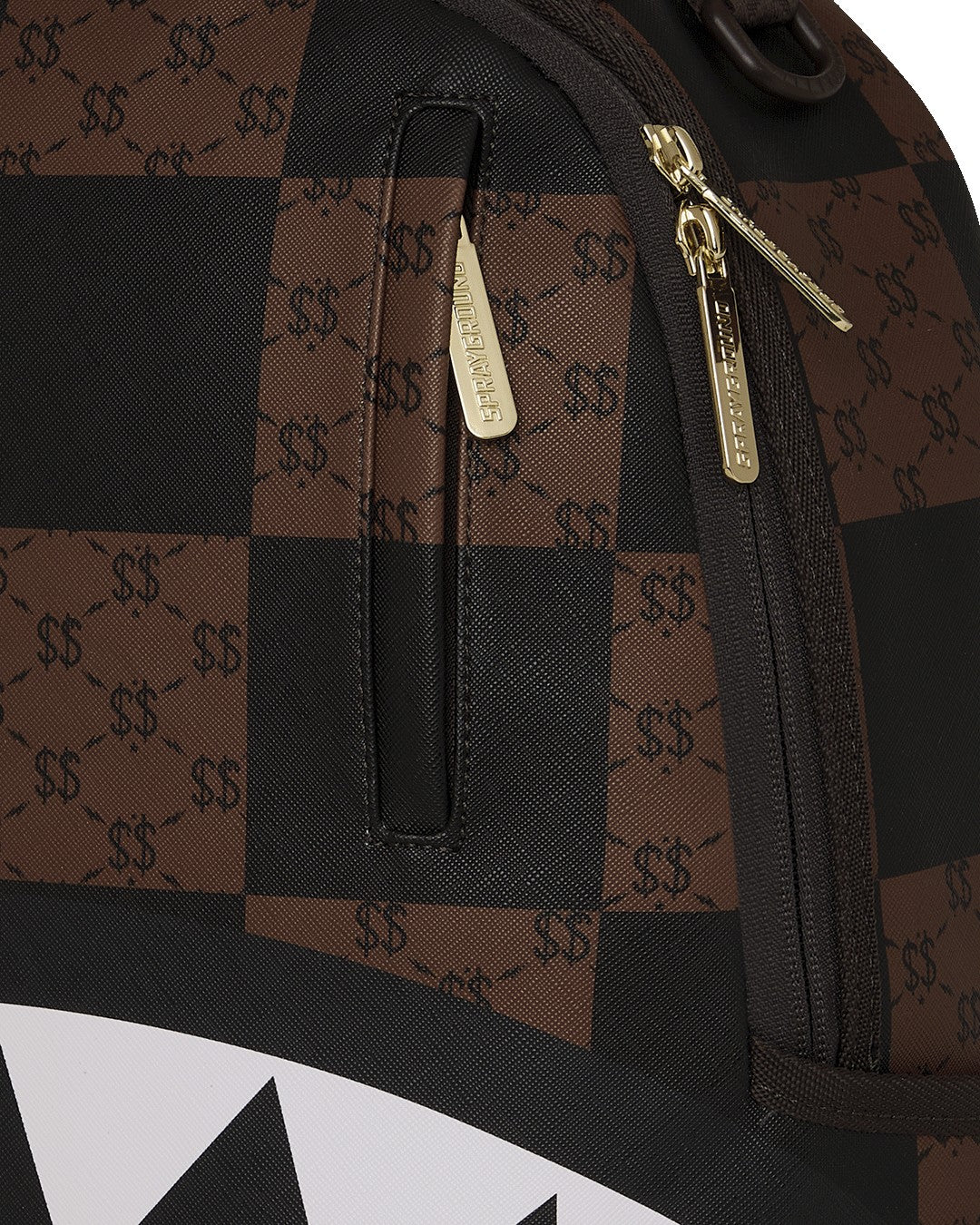 Enlarged check Paris dlxsv backpack 910B6263 NSZ SPRAYGROUND 