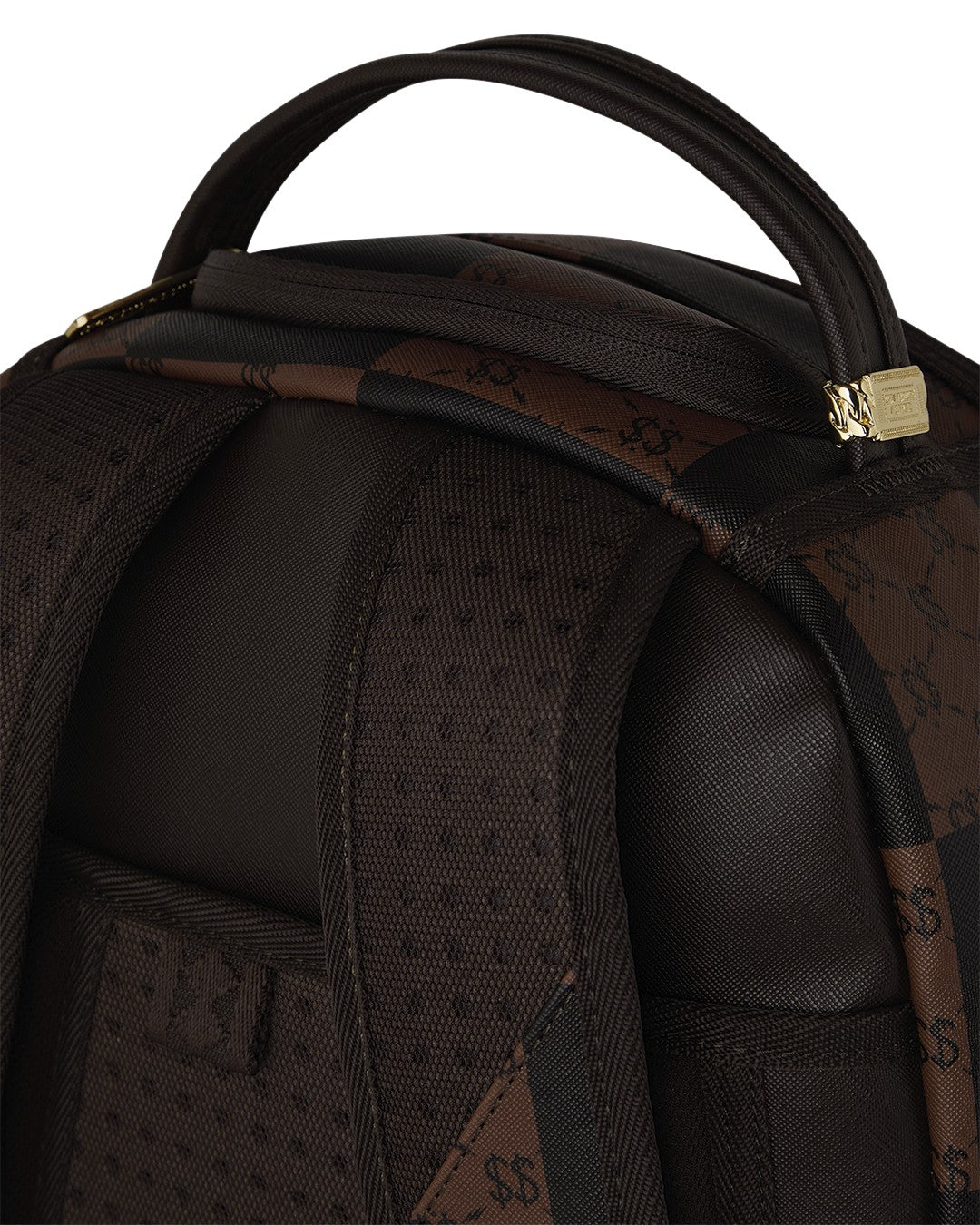 Enlarged check Paris dlxsv backpack 910B6263 NSZ SPRAYGROUND 
