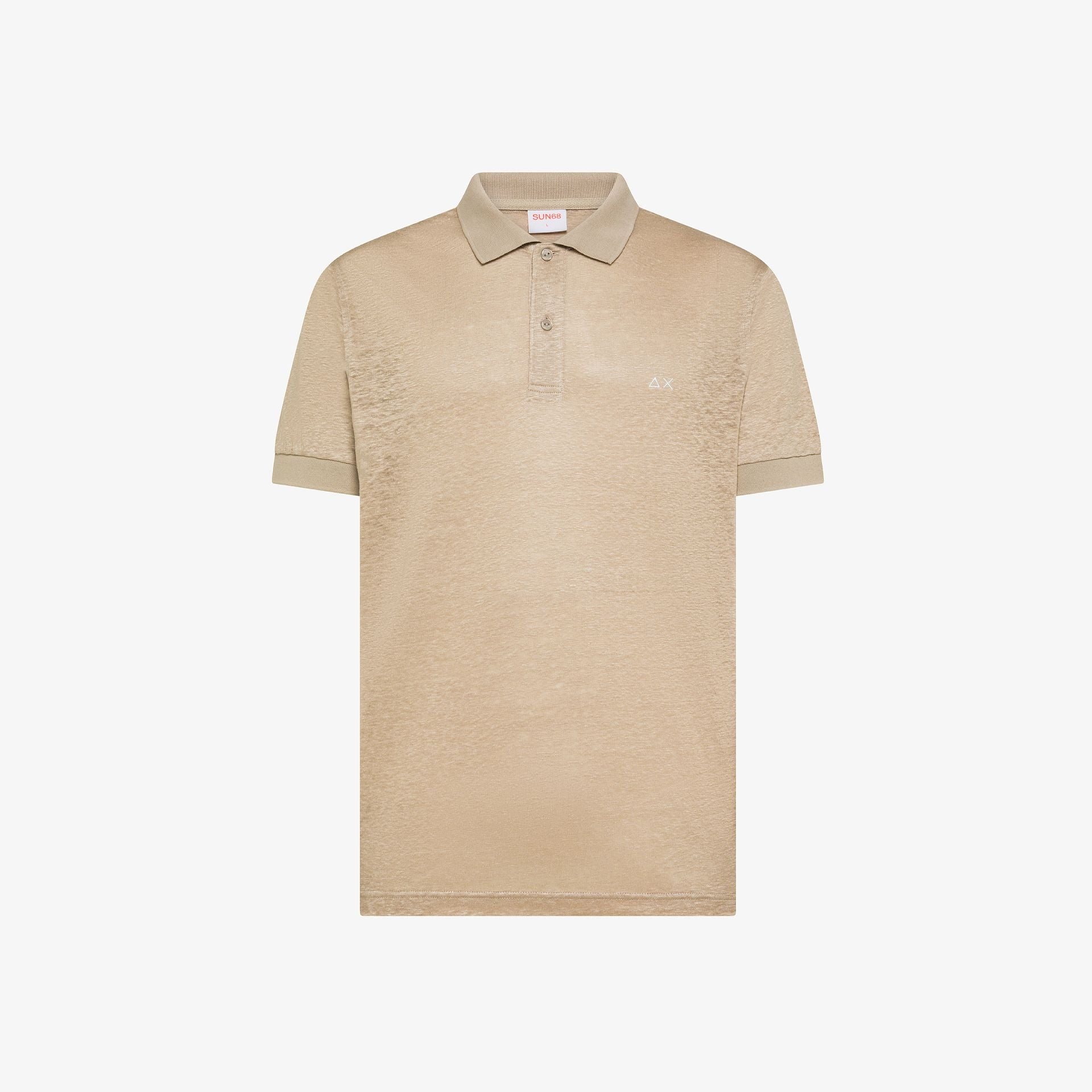 Polo con ricamo A36135 98 SUN68 