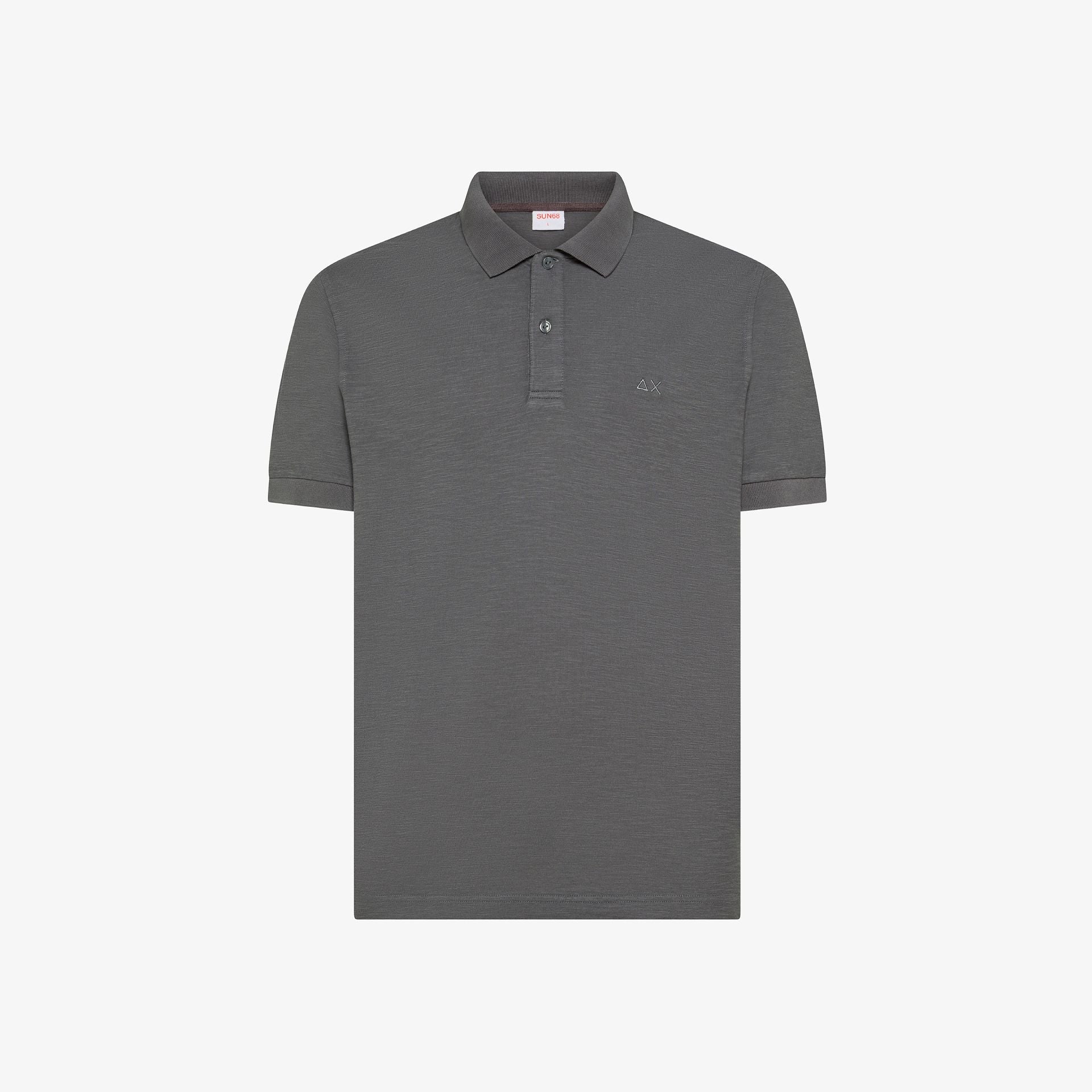 Polo con ricamo A36135 99 SUN68 