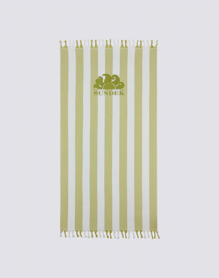 Telo mare fouta jacquard rigato AM321ATC1000 A8600 SUNDEK 