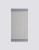 Jacquard honeycomb beach towel