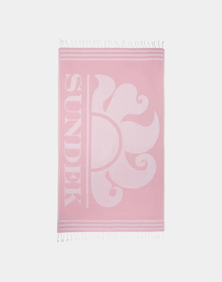 Telo mare fouta jacquard con logo AM401ATC1000 53200 SUNDEK 