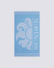 Telo mare fouta jacquard con logo