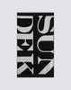 Terry beach towel with maxi logo