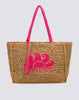 Wina - shopping bag in paglia di carta
