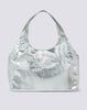 Laminated shopper bag with logo