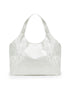 Borsa shopper laminata con logo