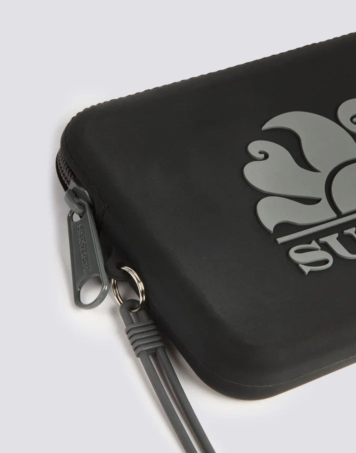 Mini pochette in gomma con logo AW748ABSL100 00402 SUNDEK 