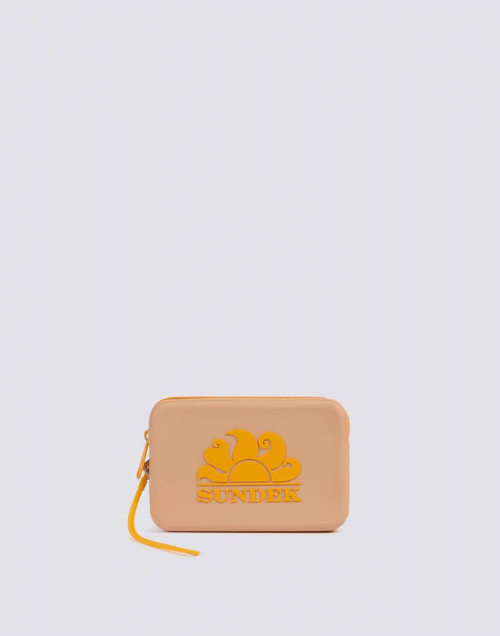 Mini borsa in gomma con logo AW748ABSL100 A7201 SUNDEK 