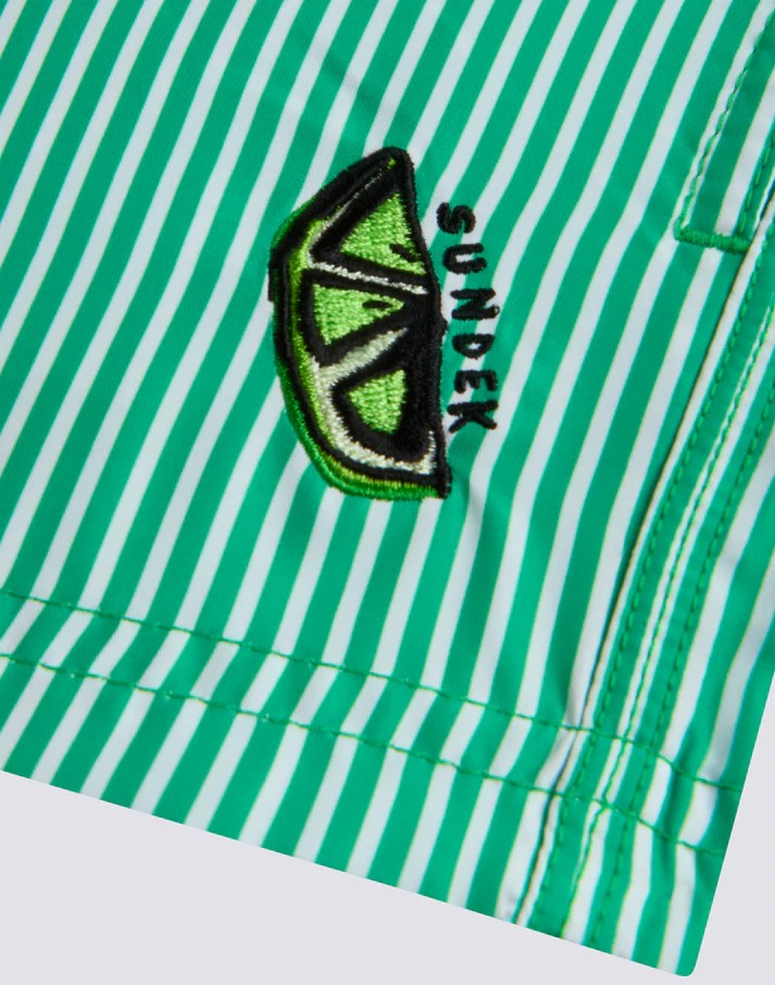 Costume da bagno corto con stampa Juicy stripes B504BDRT3JI 280JI SUNDEK 