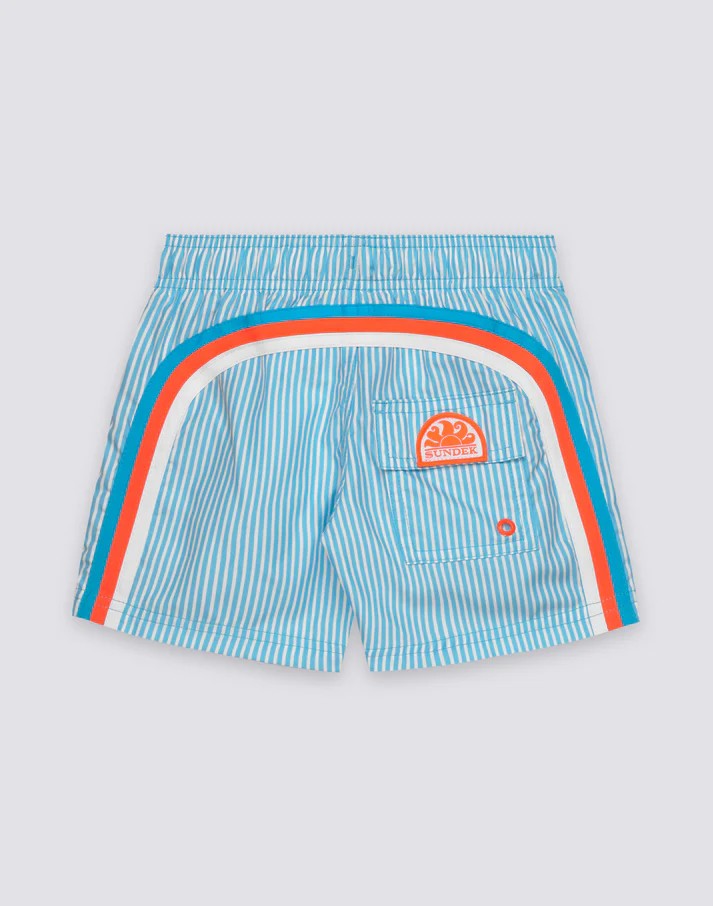 Costume da bagno bambino corto  con stampa juicy stripes B504BDRT3JI A61JI SUNDEK 