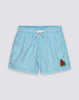 Kid's short swimsuit with juicy stripes print
