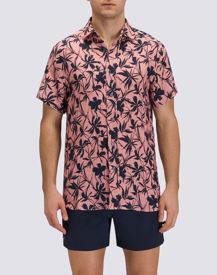 Camicia a mezze maniche stampata GM814SHLI500 A946D SUNDEK 