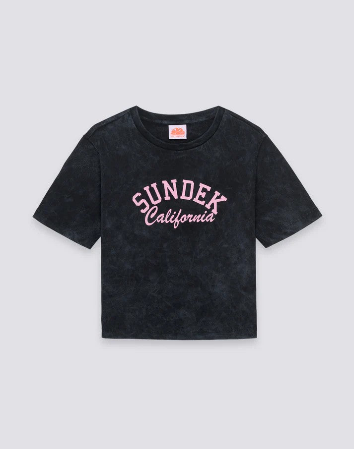 T-shirt cropped W748TEJS000 00401 SUNDEK 
