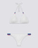 Jennifer triangle top and fixed briefs