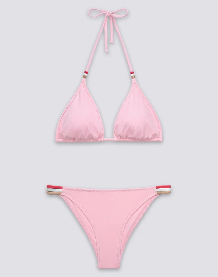 Jennifer top a triangolo e slip fisso WB00KNL30RB 53202 SUNDEK 