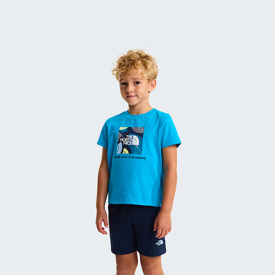 Set NSE Box Play Regular con pantaloncini NF0A8G1H DGY1 THE NORTH FACE 