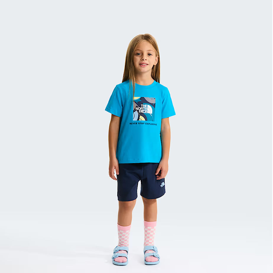 Set NSE Box Play Regular con pantaloncini NF0A8G1H DGY1 THE NORTH FACE 
