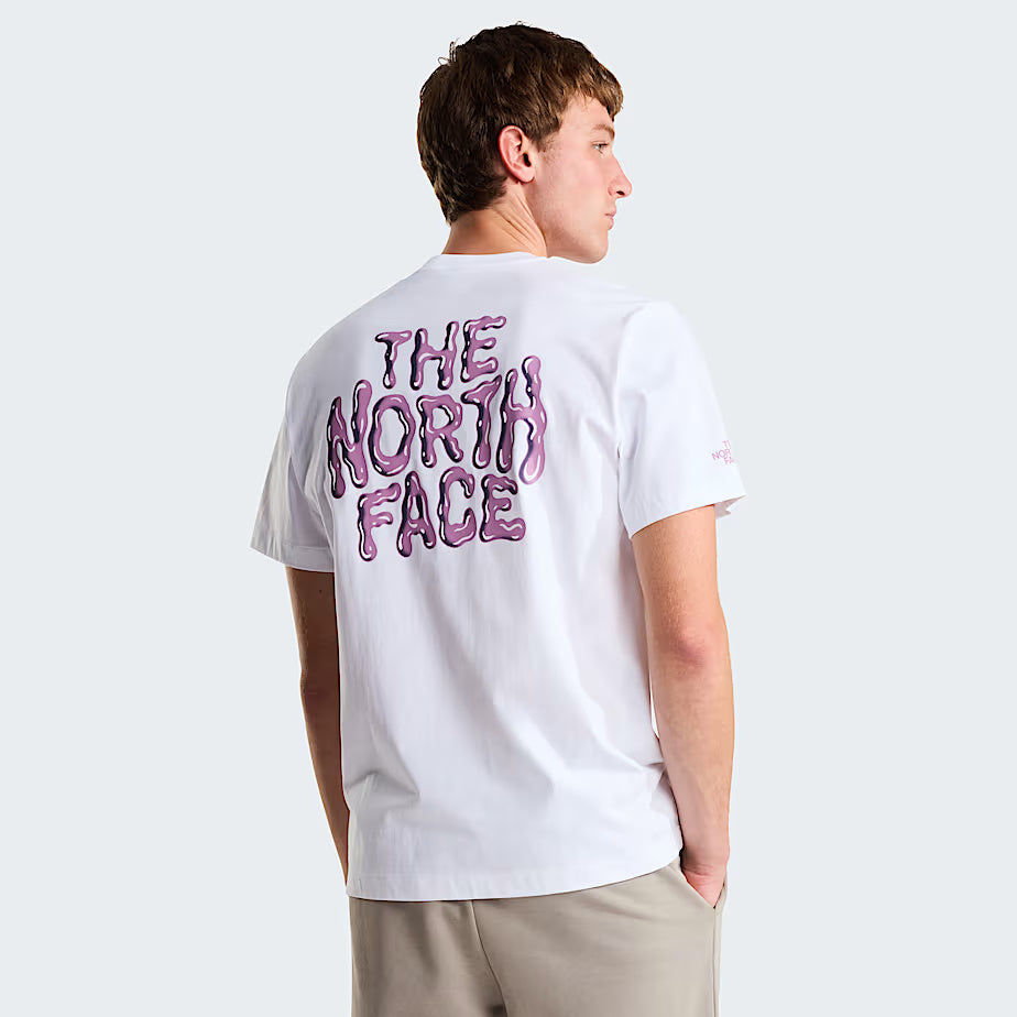 T-shirt Drip Logo Relaxed con grafica NF0A8GAB FN41 THE NORTH FACE 
